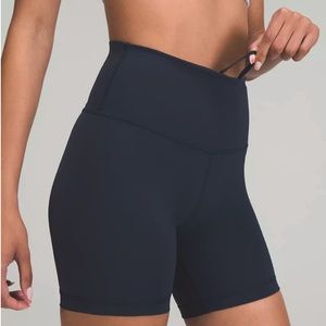 Lululemon wunder train shorts 6” Inseam - True Navy
